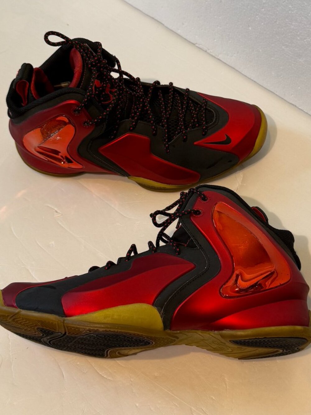 Nike Lil Penny Posite 'University Red' Mens Size 9 Penny Hardaway (630999-600)